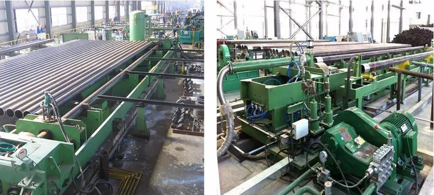 中国二手焊管设备焊管生产工艺规程——水压检测工序